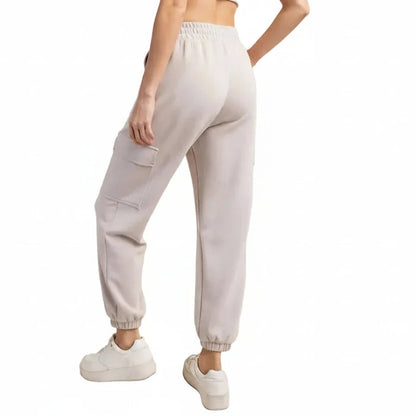 Rae Mode Women's Modal Scuba Cargo Joggers