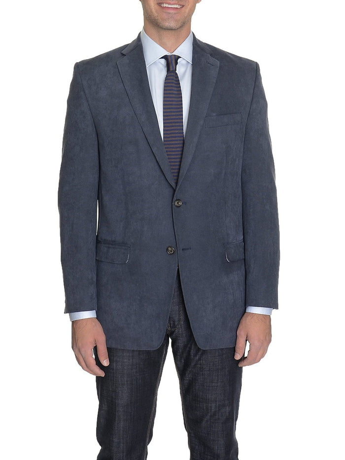 Ralph Lauren textured navy blue men's blazer