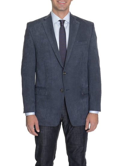 Ralph Lauren textured navy blue men's blazer