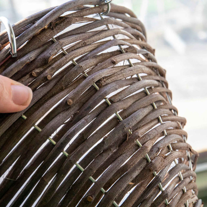 Rattan Round Hanging Basket