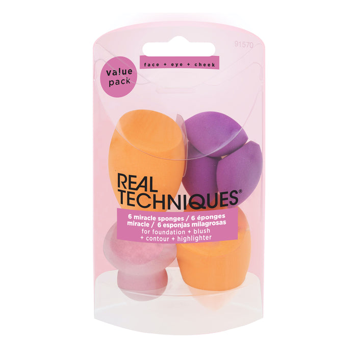 Real Techniques 6 Miracle Complex Sponges