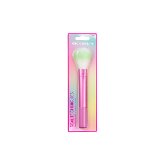 Real Techniques Duo Fiber Powder Brush - Neon Dream Collection