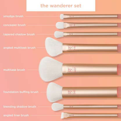 Real Techniques The Wanderer Make Up Brush Set