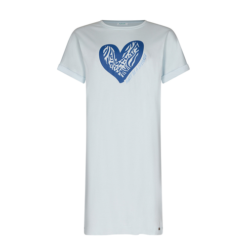 Rebelle 111261-628-2 Nightdress Cut On Sleeve (95 Cm) Light Blue