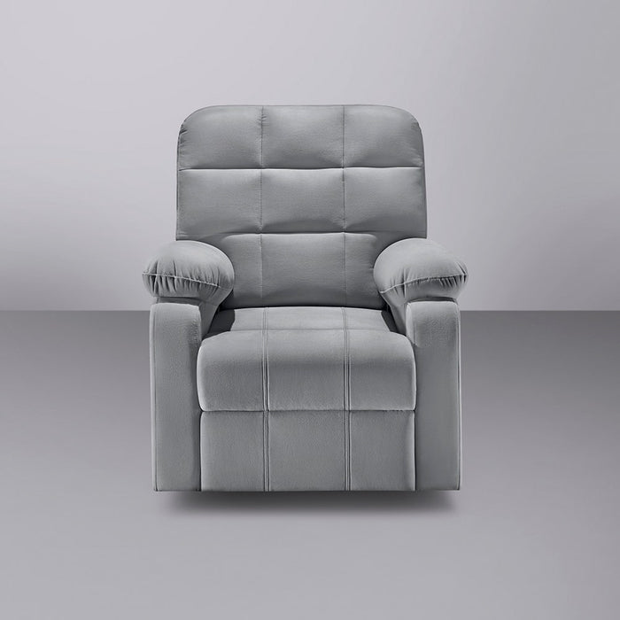 Recliner|R5|Fabric|Grey|One|Seater