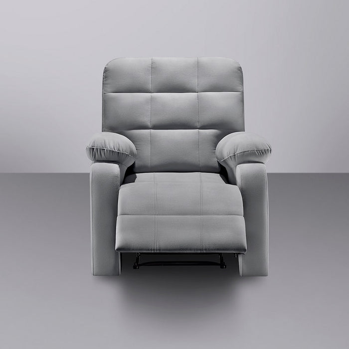 Recliner|R5|Fabric|Grey|One|Seater