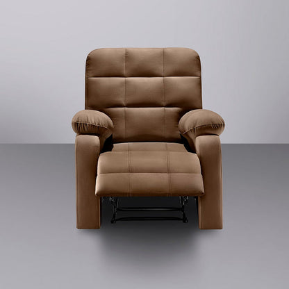 Recliner|R5|Fabric|Mocha|Brown|One|Seater