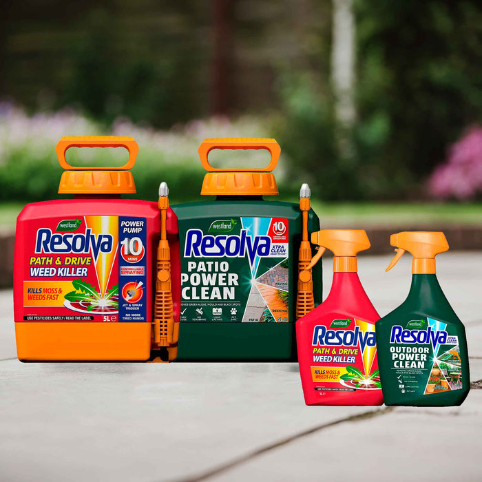Resolva Xtra Clean and Path & Drive Weedkiller Bundle