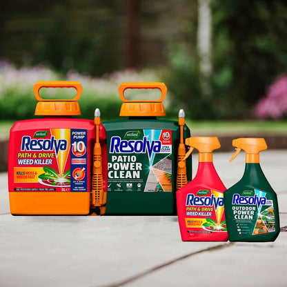 Resolva Xtra Clean and Path & Drive Weedkiller Bundle