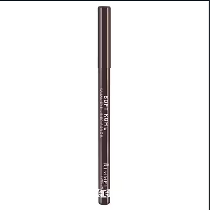 Rimmel Soft Kohl Kajal Professional Eyeliner Pencil, Sable Brown, 1.2g