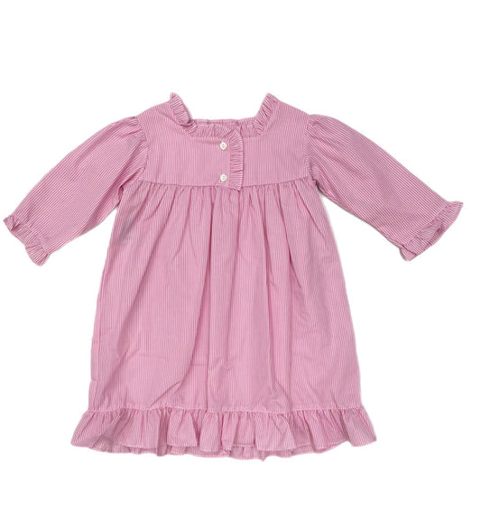 RN Harper Pink Stripe Nightgown