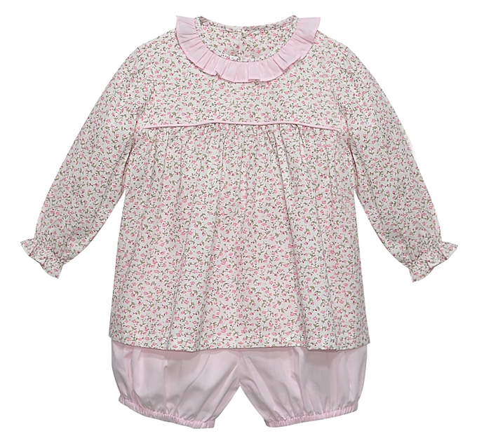 RN Pink Garden Whispers Reagan Bloomer Set