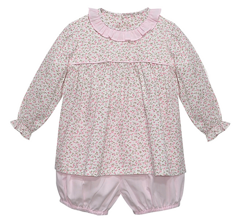 RN Pink Garden Whispers Reagan Bloomer Set