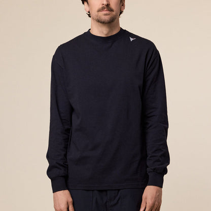Roa Hiking - Logo T-Shirt Long Sleeve - Washed Black