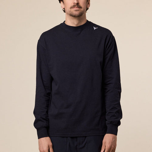 Roa Hiking - Logo T-Shirt Long Sleeve - Washed Black