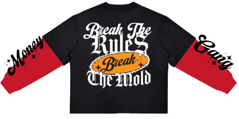 ROKU STUDIO BEAUTY MAYHEM LONG SLEEVE TEE - RK1481742 - BLK