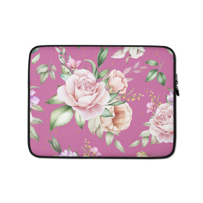 Rose Laptop Sleeve (Pink) - Billyforce Shop