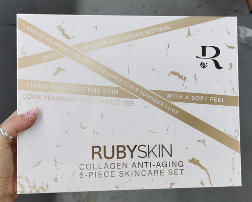 RUBYSKIN Collagen Anti-aging 5pc skincare set