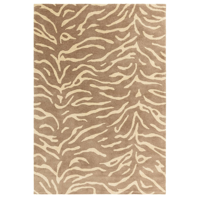 Sahara Taupe Tiger Print Rug