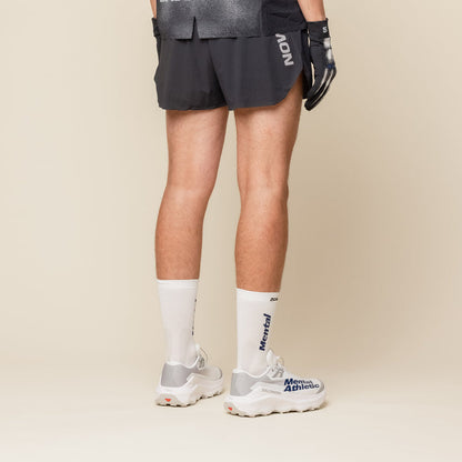 Salomon x Mental Athletic - Mental Athletic Run Shorts - Deep Black