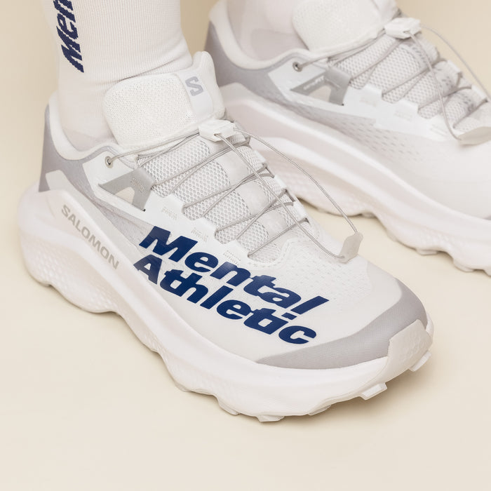 Salomon x Mental Athletic - Ultra Glide 3 Mental Athletic - White / White / Lunar Rock