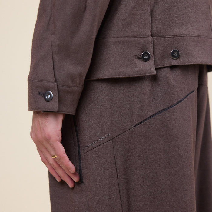 San San Gear - Trucker Jacket - Brown