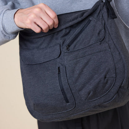 San San Gear - Wool Body Bag - Charcoal