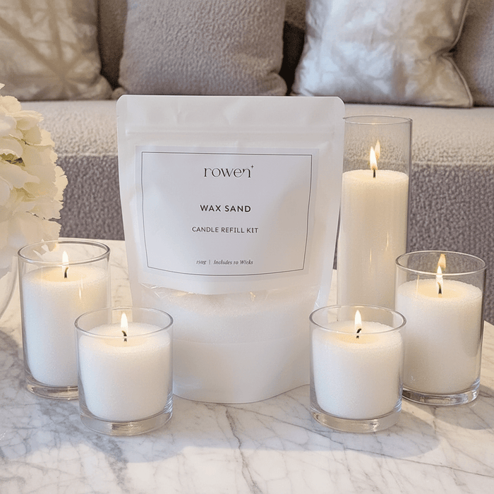 Sand Wax Candle Refill Kit - 500g Fragrance