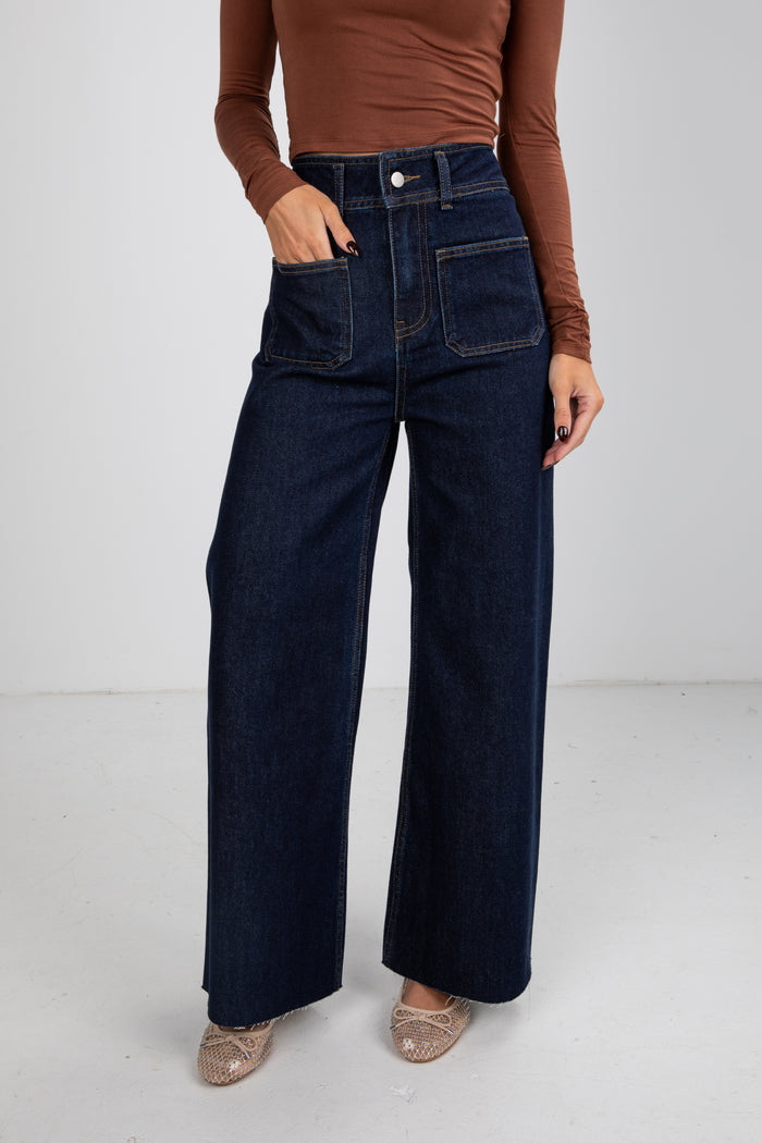 dark wash jeans