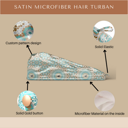 Satin Microfiber Turban
