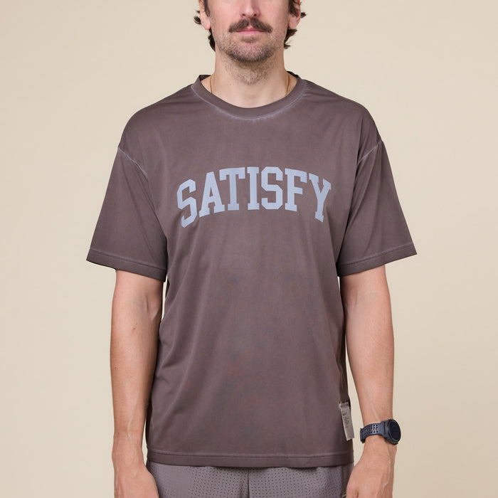 Satisfy Running - AuraLite™ T-Shirt - Pigment Brown