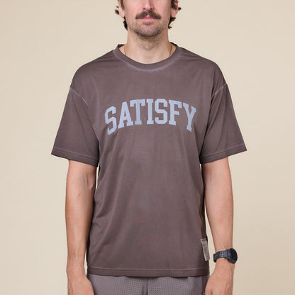 Satisfy Running - AuraLite™ T-Shirt - Pigment Brown