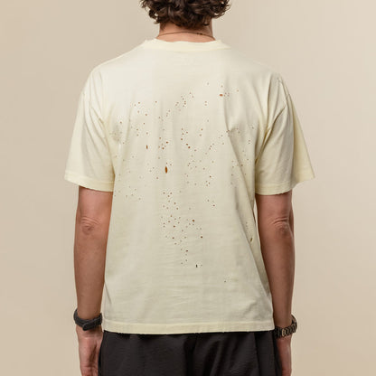 Satisfy Running - MothTech™ T‑Shirt - Aged Transparent Yellow