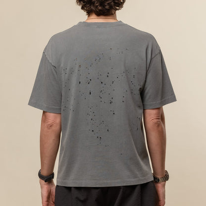 Satisfy Running - MothTech™ T‑Shirt - Faded Black