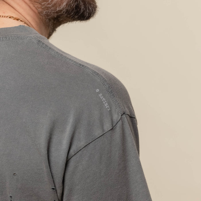 Satisfy Running - MothTech™ T‑Shirt - Faded Black