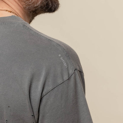 Satisfy Running - MothTech™ T‑Shirt - Faded Black