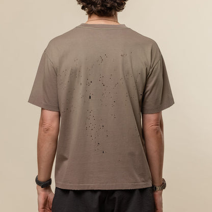 Satisfy Running - MothTech™ T‑Shirt - Sun Bleached Falcon