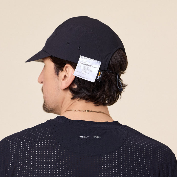 Satisfy Running - Peaceshell Cordura Trail Cap - Black