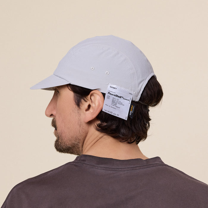 Satisfy Running - Peaceshell Cordura Trail Cap - Light Grey