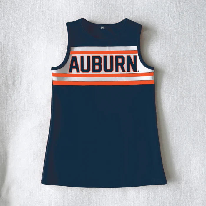 Scarlet & Gold Girls' Cheer Dress