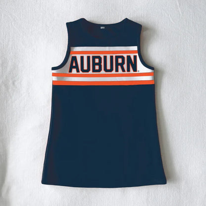Scarlet & Gold Girls' Cheer Dress
