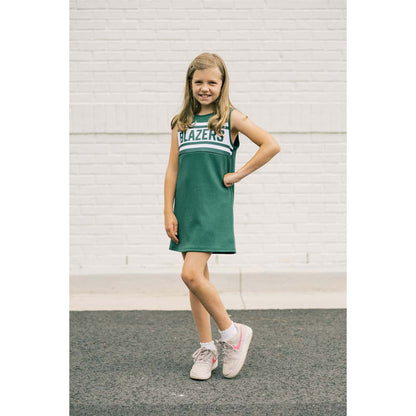 Scarlet & Gold Girls' Cheer Dress