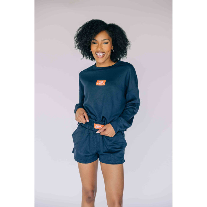Scarlet & Gold Women's Ava Airy Shorts - Auburn