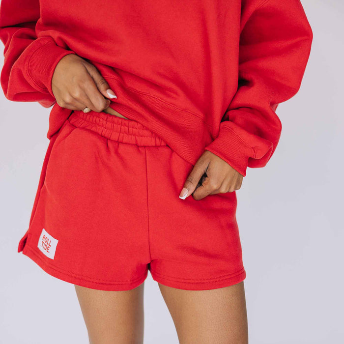 Scarlet & Gold Women's Becca Boxy Shorts - Alabama