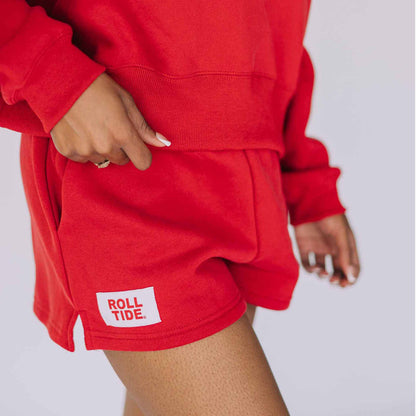 Scarlet & Gold Women's Becca Boxy Shorts - Alabama
