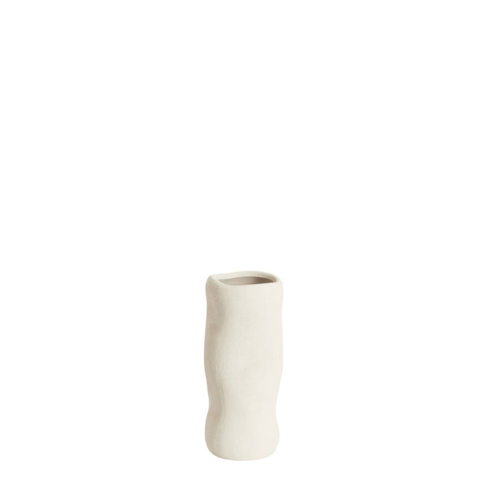 Sculpto Cream Ceramic Vase Accessories