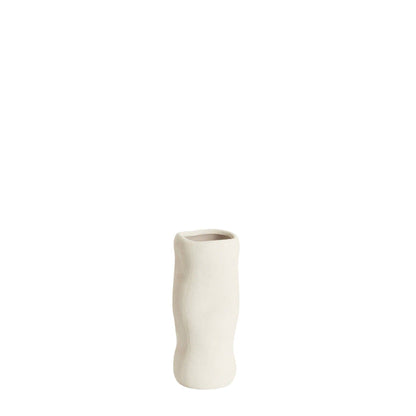 Sculpto Cream Ceramic Vase Accessories