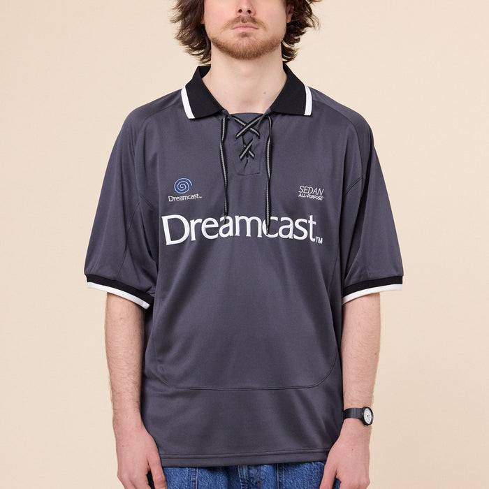SEDAN ALL-PURPOSE - Dreamcast Game Shirt - Grey / Blue
