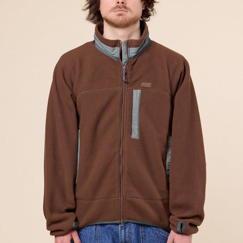 SEDAN ALL-PURPOSE - Full Zip Fleece Jacket - Brown