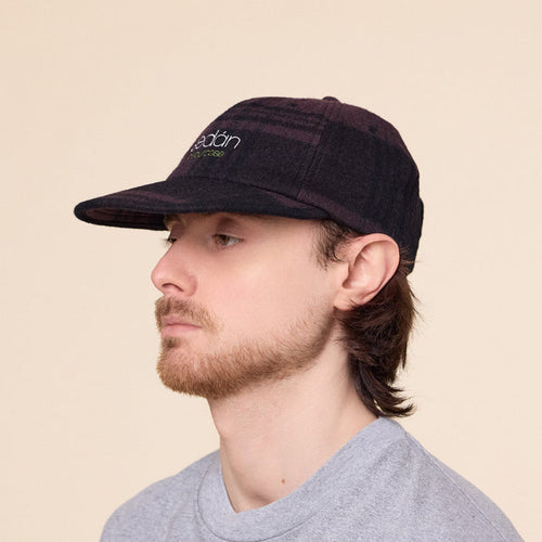 SEDAN ALL-PURPOSE - OG Logo Cotton Wool Plaid Cap - Brown